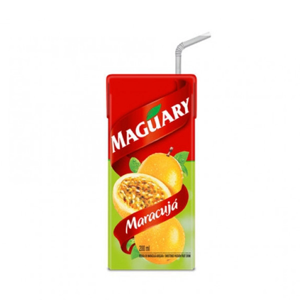 Bebida Adoçada Maracujá Maguary Caixa 200ml