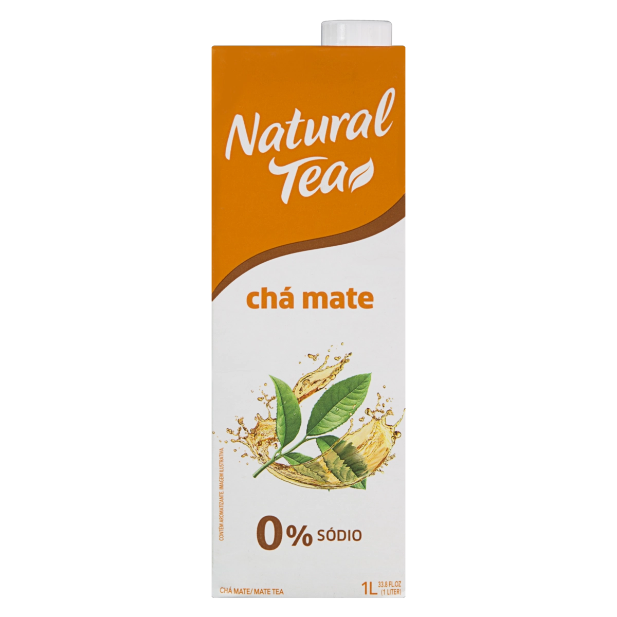 Chá Mate Natural Tea Caixa 1l