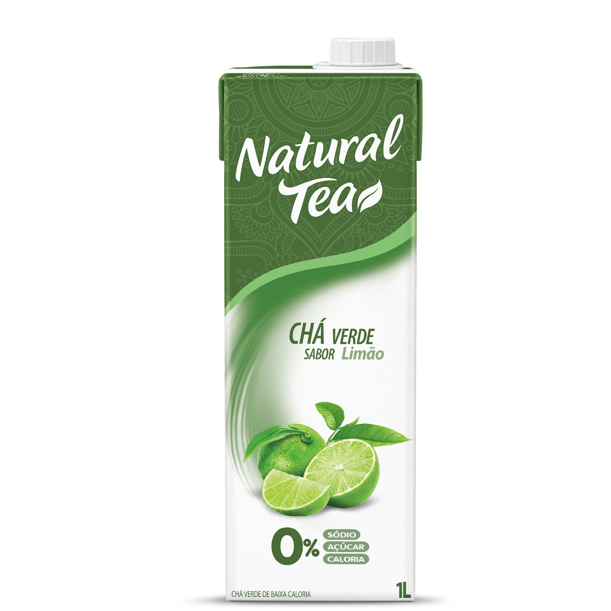 Chá Verde Limão Zero Açúcar Natural Tea Caixa 1l