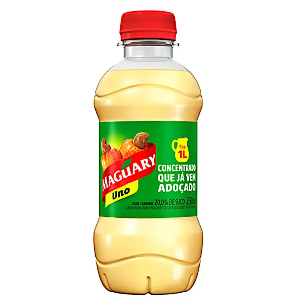 Suco Concentrado Caju Maguary Uno Garrafa 250ml
