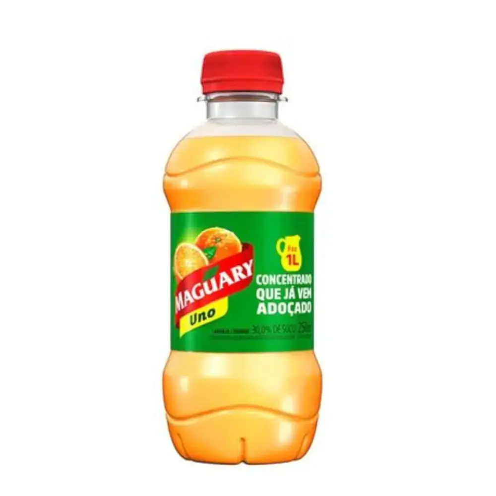 Suco Concentrado Laranja Maguary Uno Garrafa 250ml