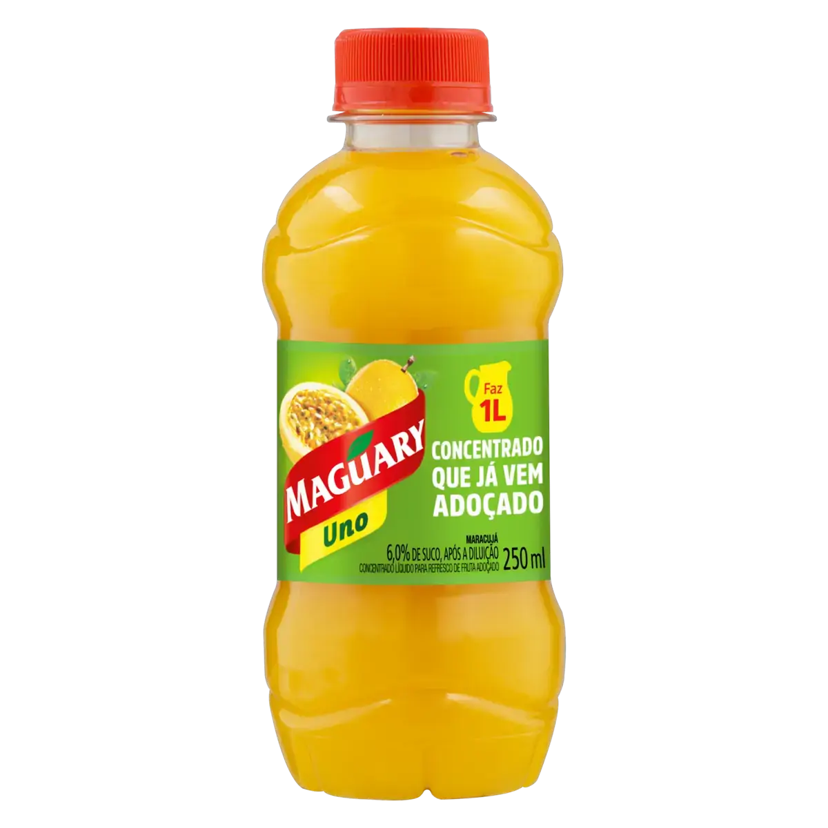 Suco Concentrado Maracujá Maguary Uno Garrafa 250ml