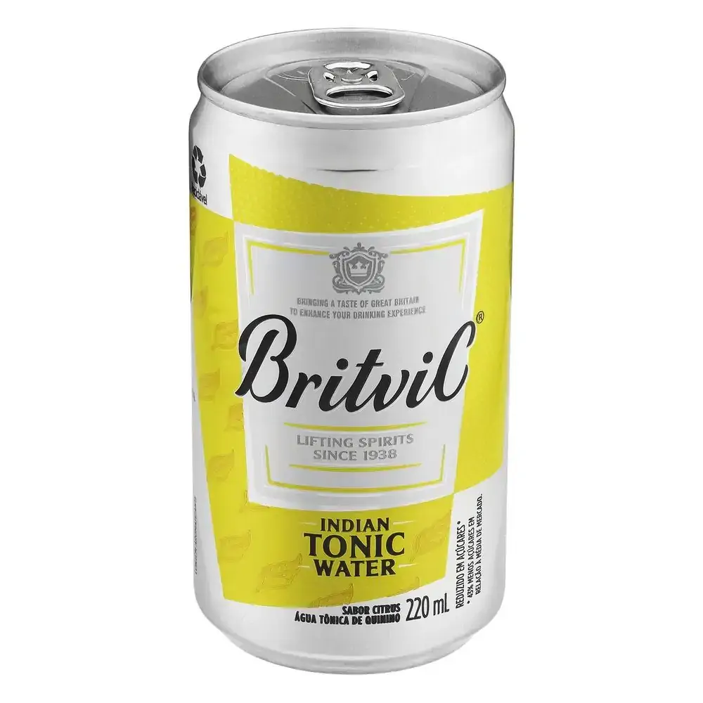 água Tônica Indian Citrus Britvic Lata 220ml
