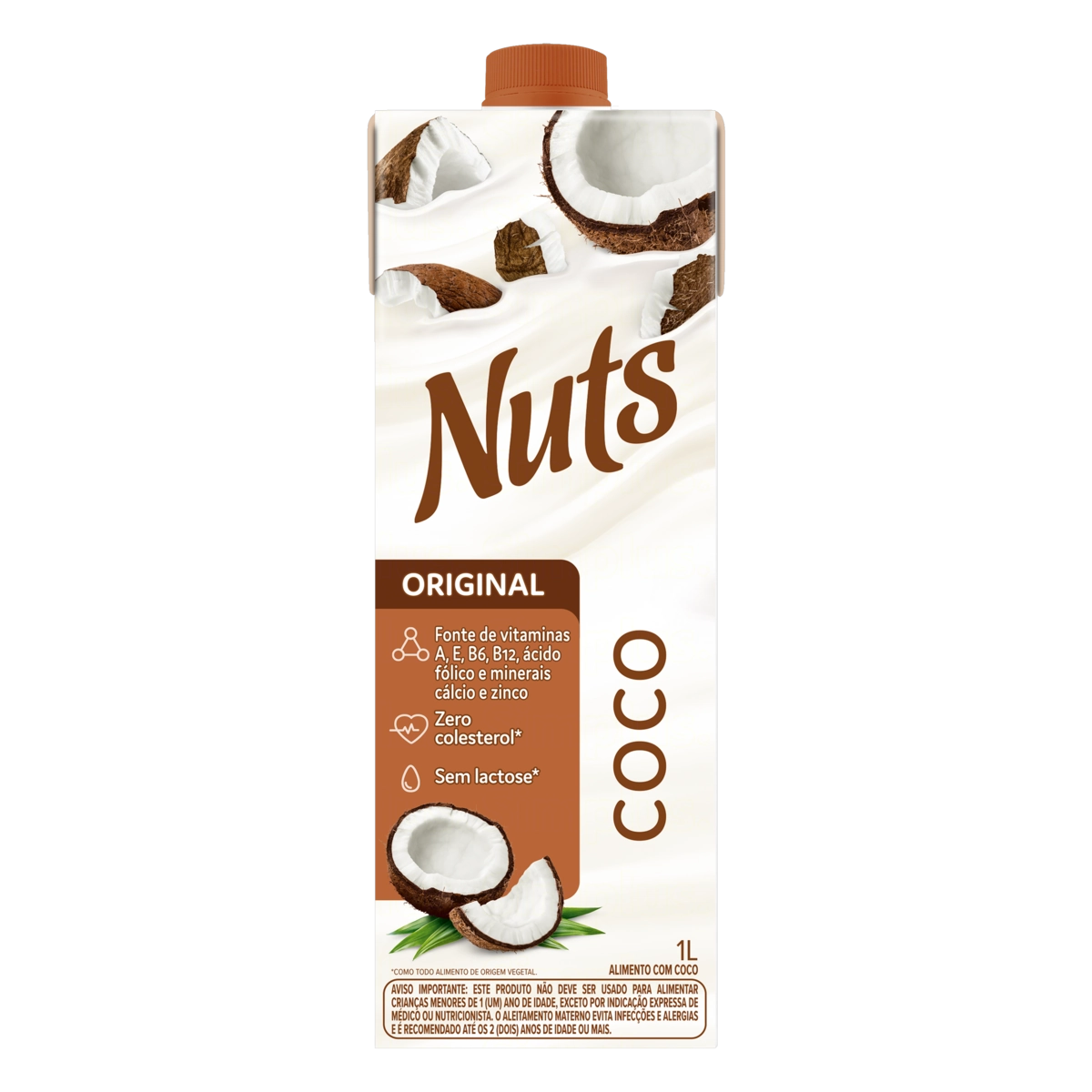 Bebida Vegetal De Coco Nuts 1L