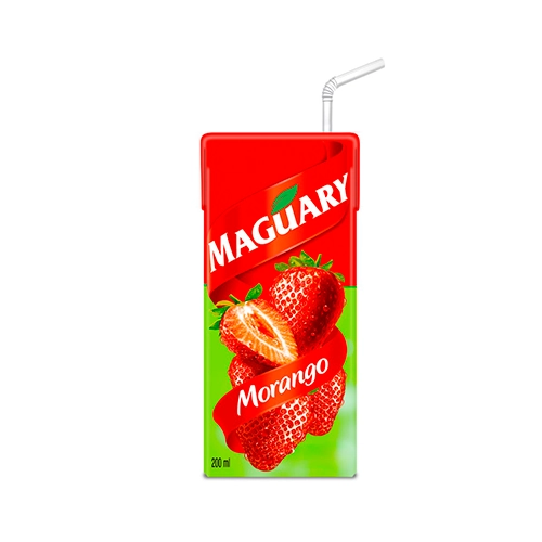 Bebida Adoçada Morango Maguary Caixa 200ml