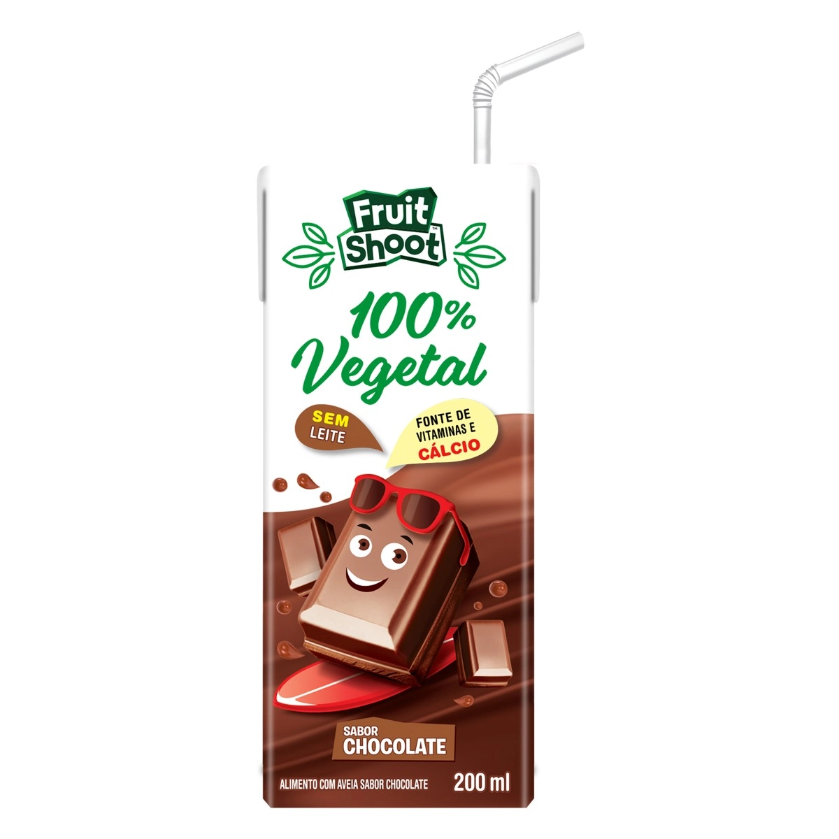 Bebida à Base De Aveia Chocolate Maguary Fruit Shoot Caixa 200ml