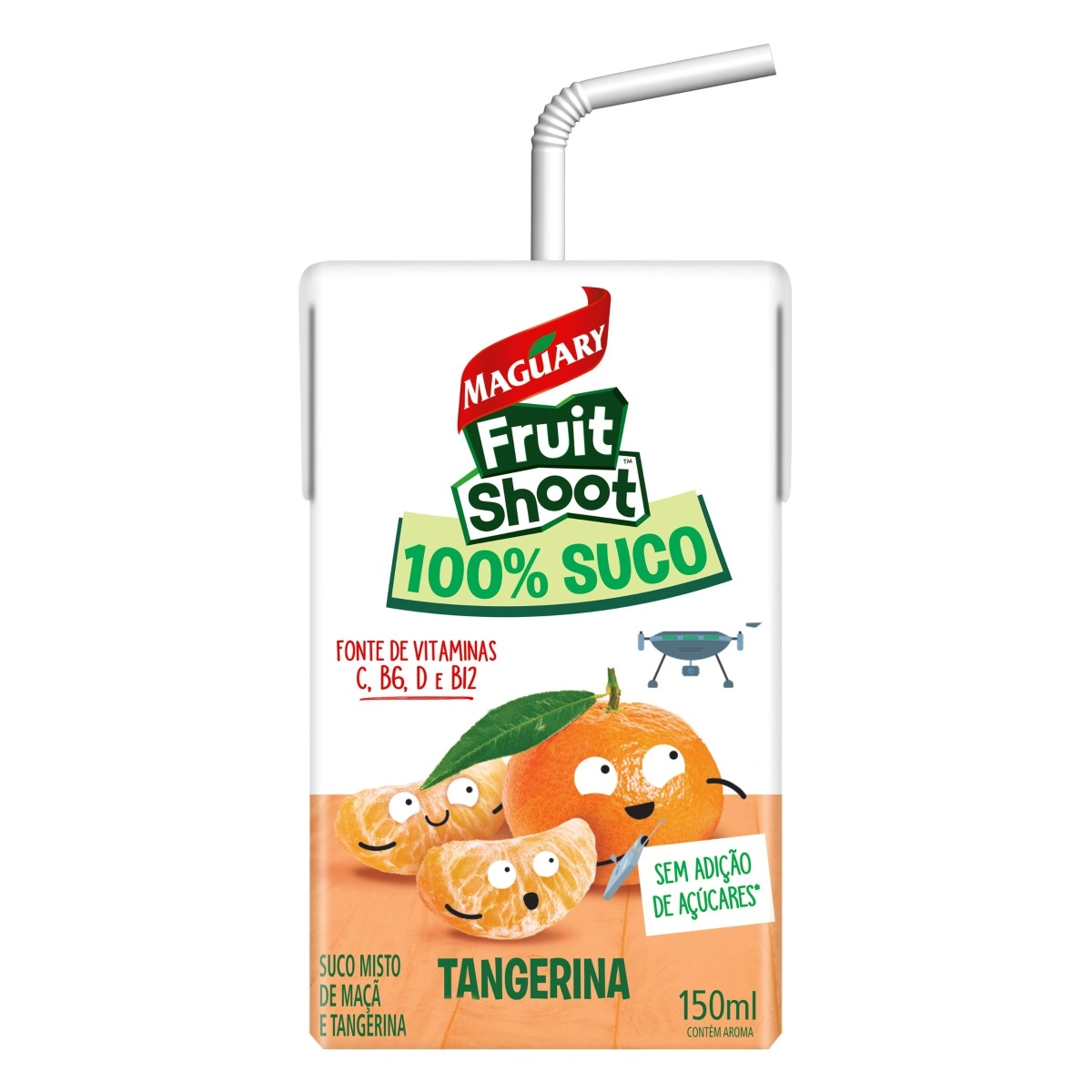 Suco De Tangerina Fruit Shoot 100% 150Ml