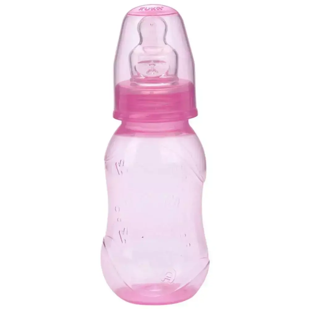 Mamadeira Aquarela 160 ml - Rosa - Kuka