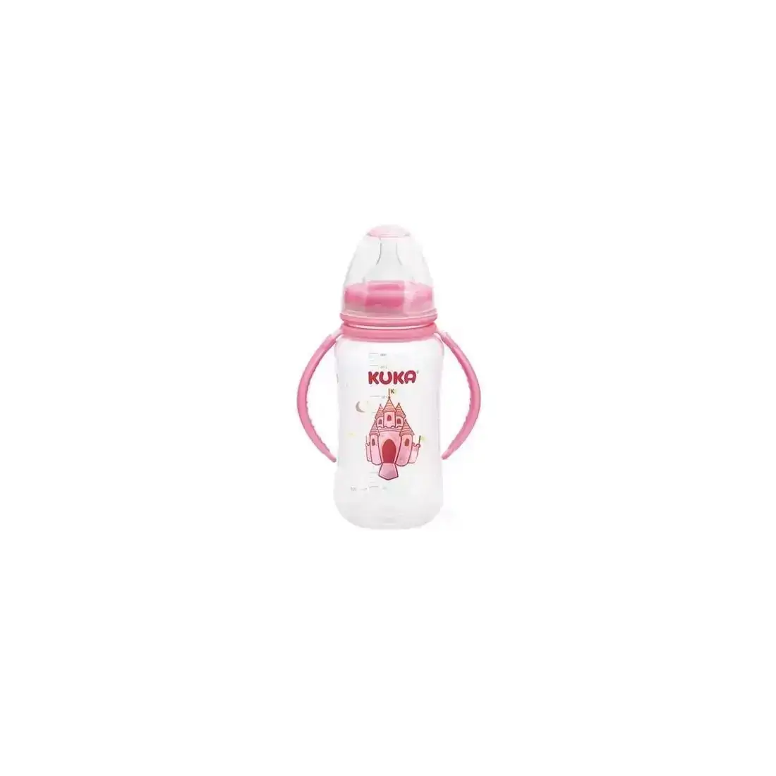 Mamadeira Big Natural com Alça e Bico Universal 330ml - Kuka