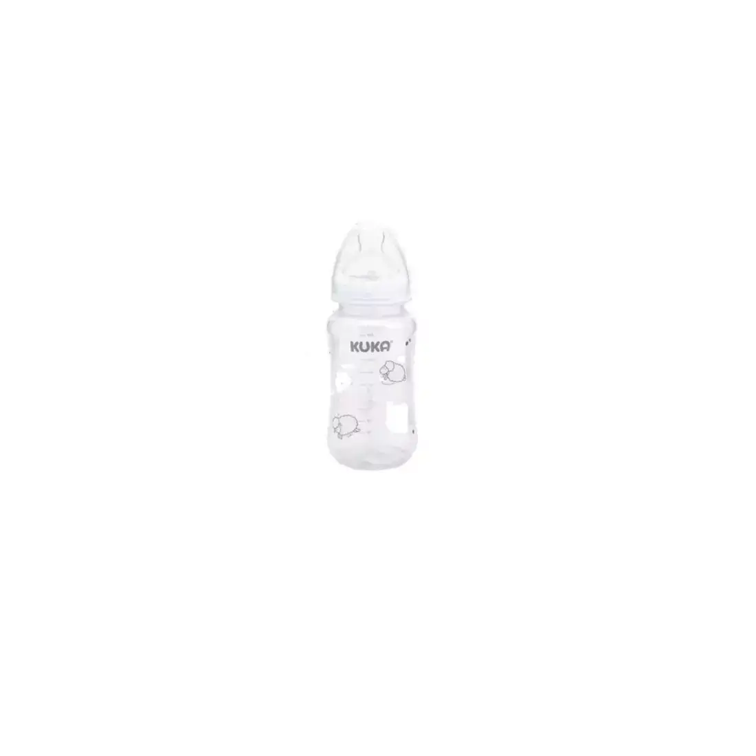 Mamadeira Natural Branca Bico Ortodôntico Big 330ml - Kuka
