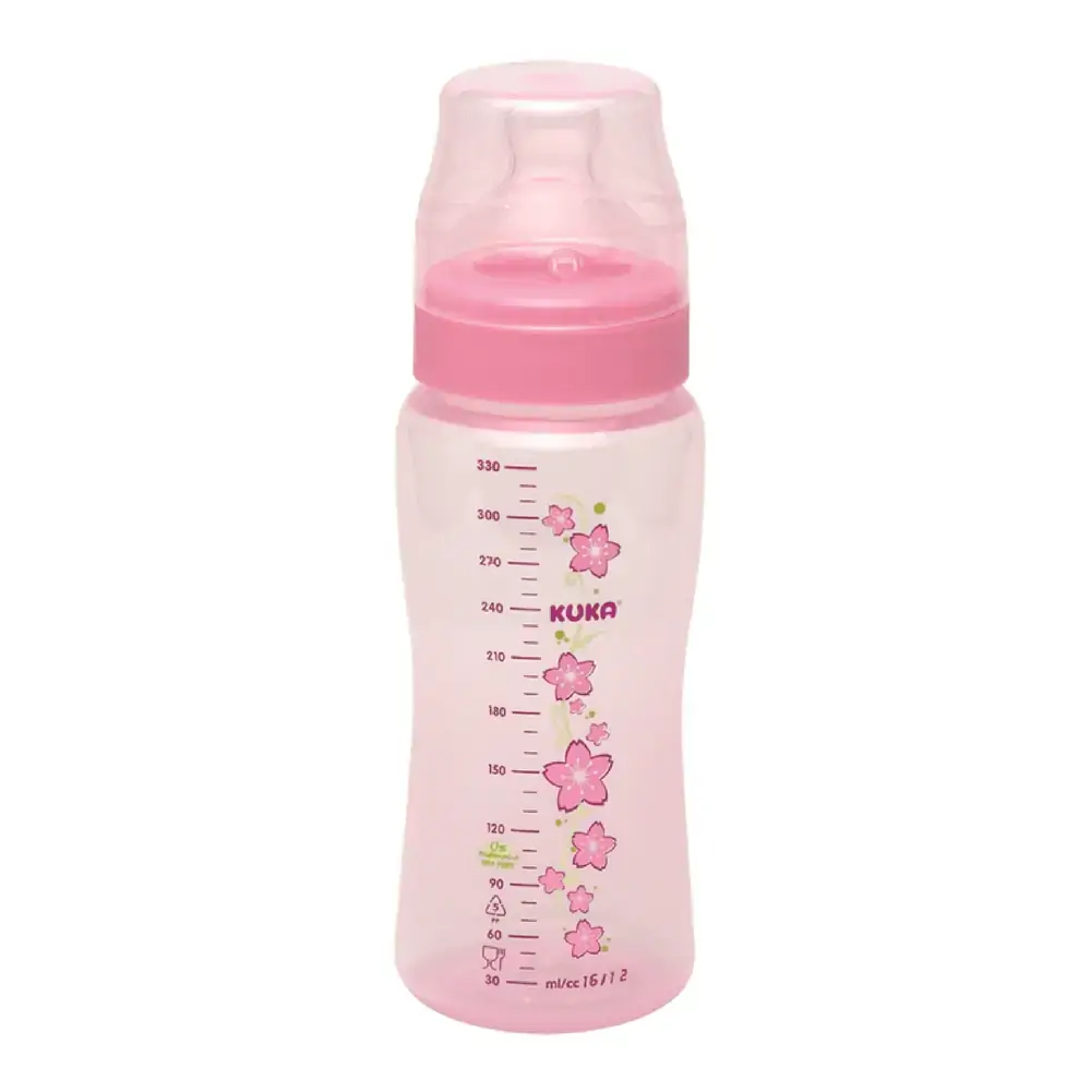 Mamadeira Kuka Premium Color Big 2 Ortodôntico Rosa