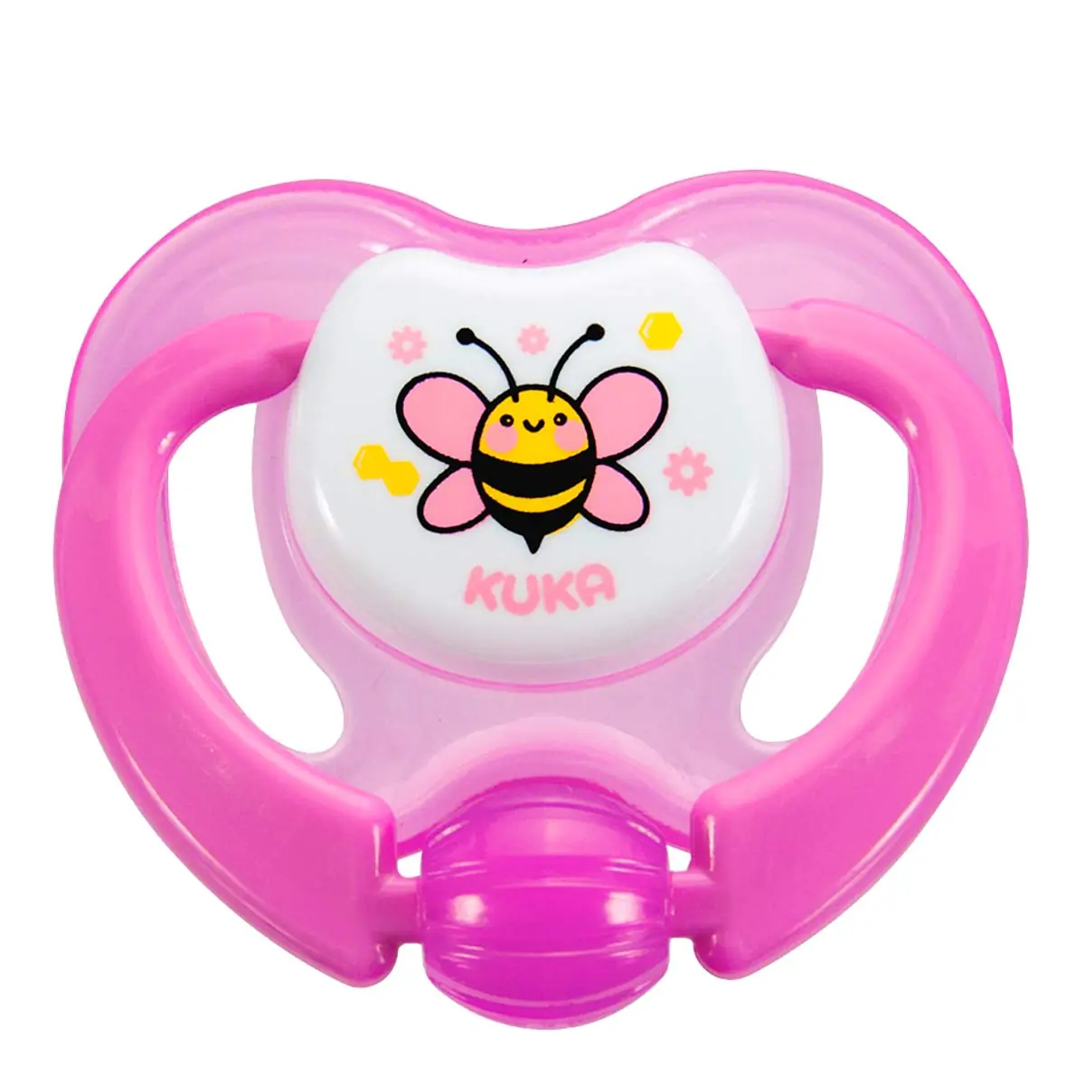 Chupeta Ortodôntica Kuka Lovely Nº 2 Rosa