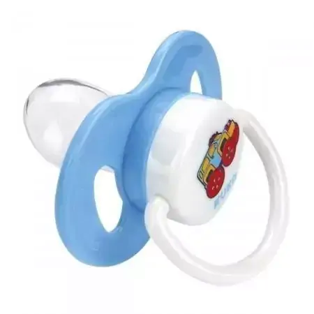 CHUPETA KUKA DECORADA PLUS ORTODONTICO TAMANHO 1 (0 ¿ 6MESES) AZUL