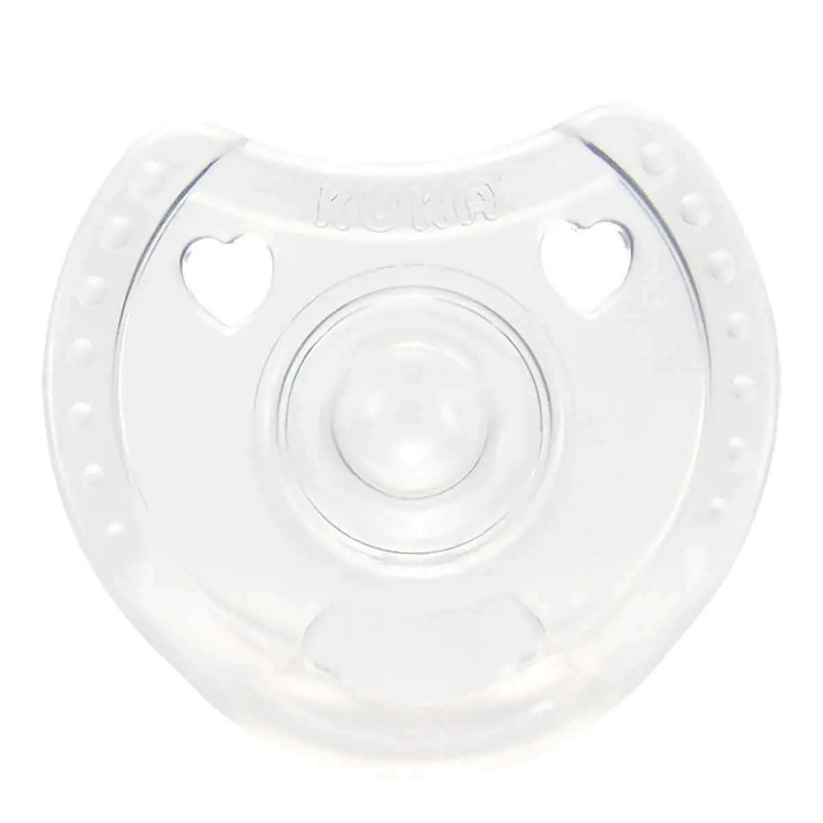 Chupeta de Silicone Soft Comfort - Transparente - Kuka