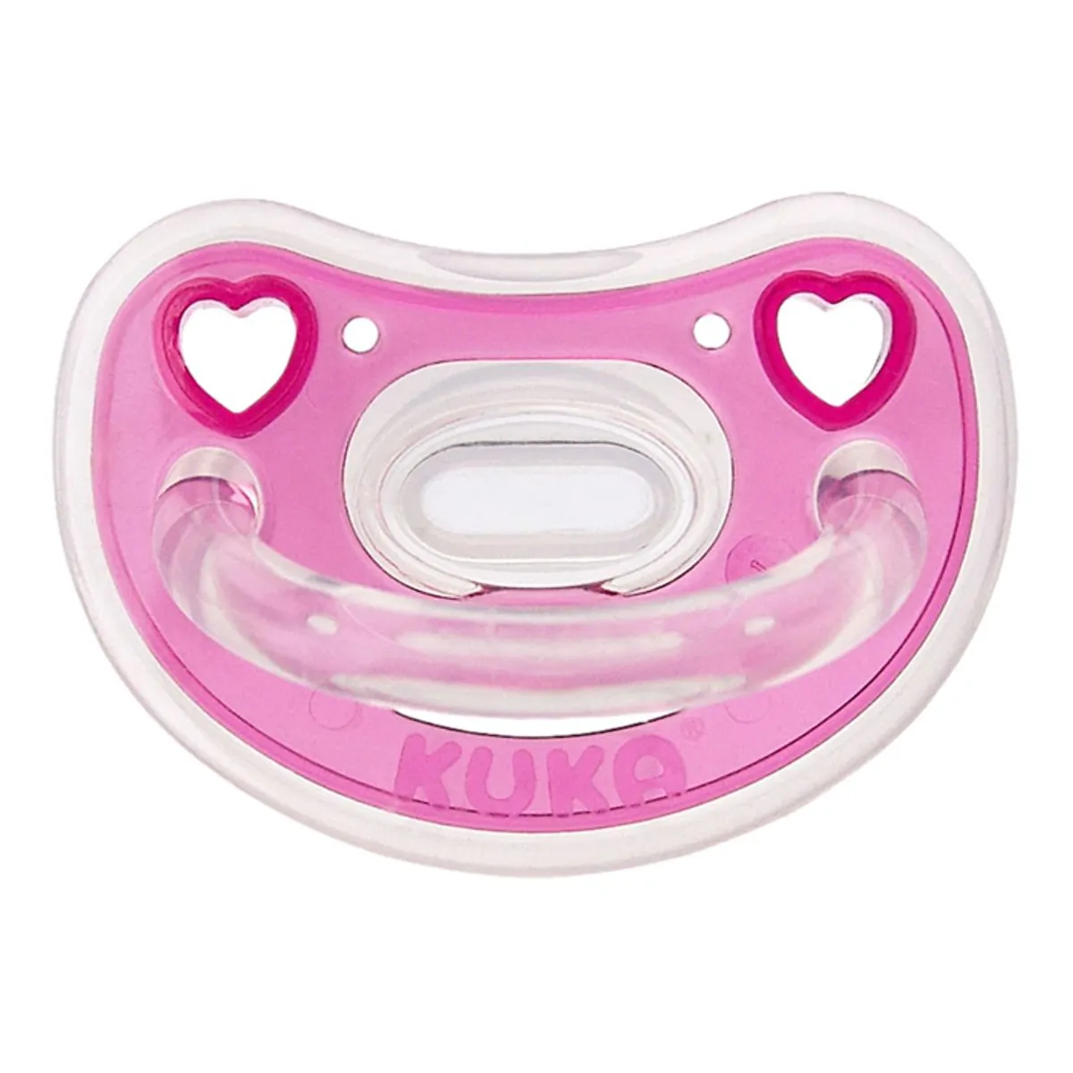 Chupeta Kuka Elegance Plus Orto N2 Rosa