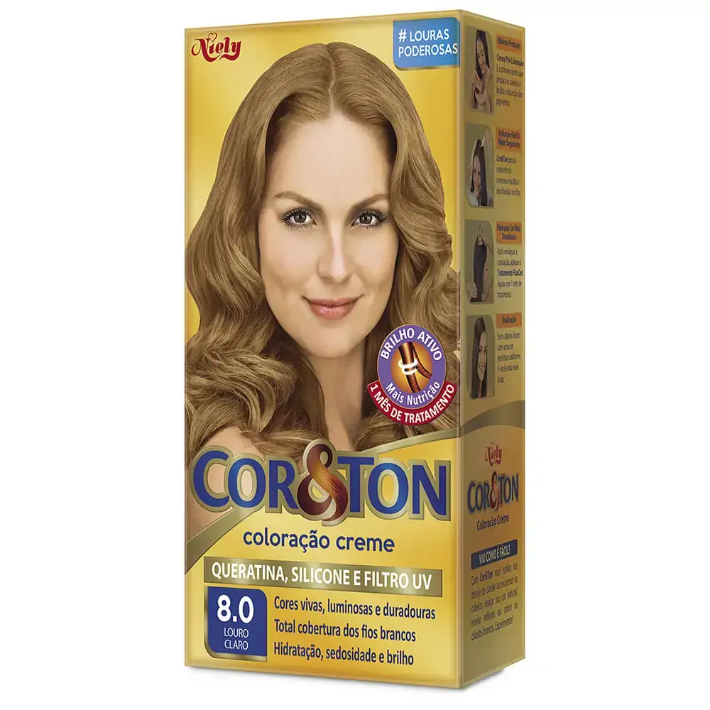 Tintura Coreton 8.0 Louro Claro