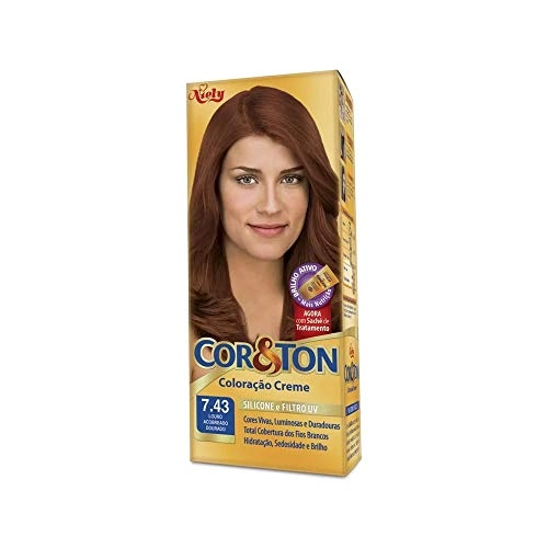 Tintura Coreton 7.43 Louro Acobrado Dourado