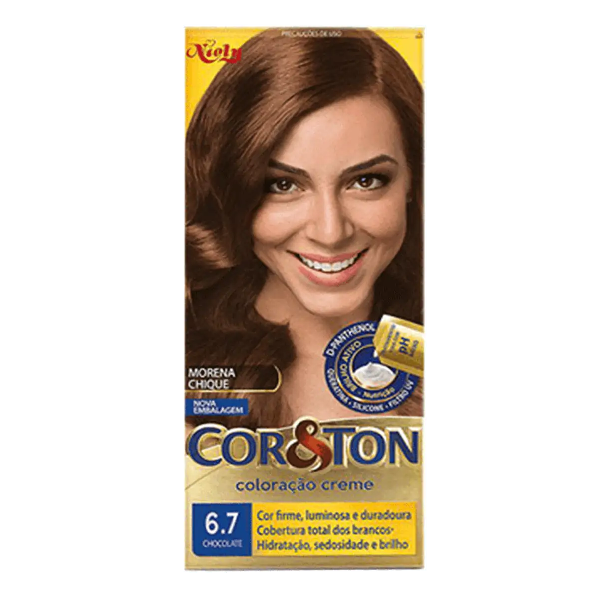 Tintura Niely Cor&Ton Chocolate 6.7 - 180 g
