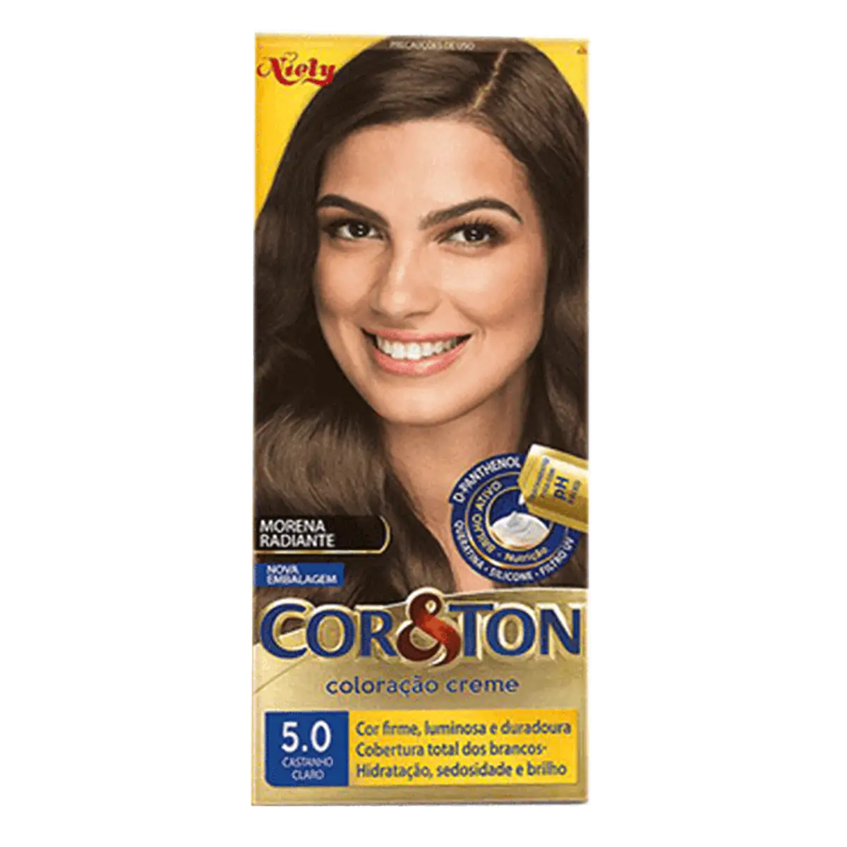 Coloração Mini Kit Cor&Ton 5.0 Castanho Claro