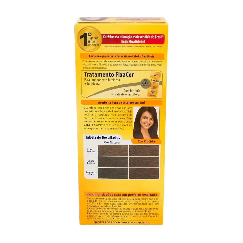 Tintura Cor&Ton 5.3 castanho claro dourado