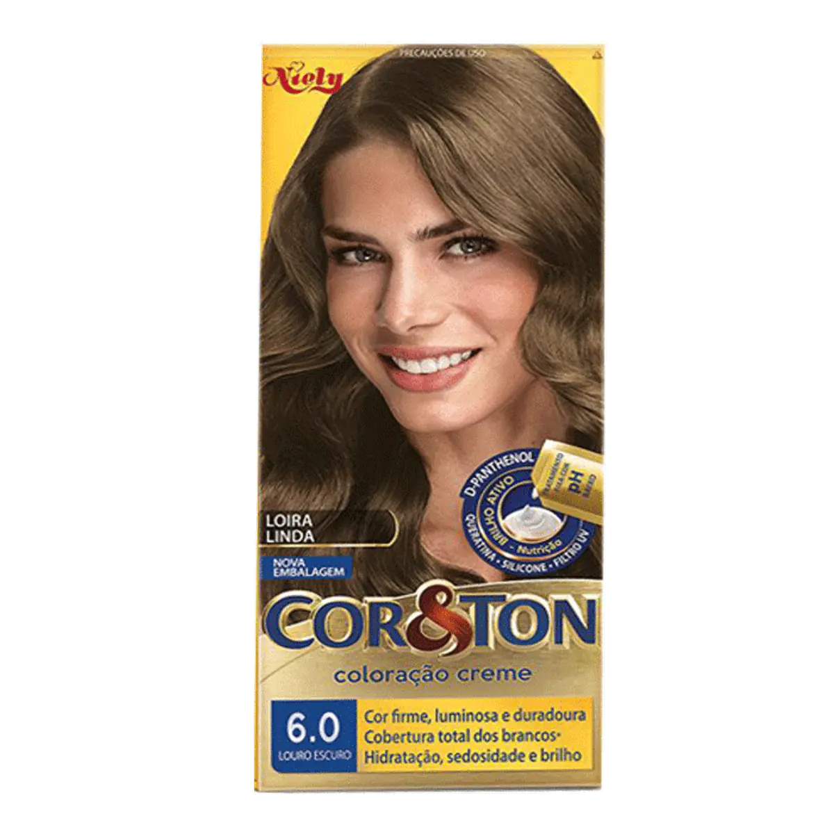 Coloração Mini Kit Cor&Ton 6.0 Louro Escuro
