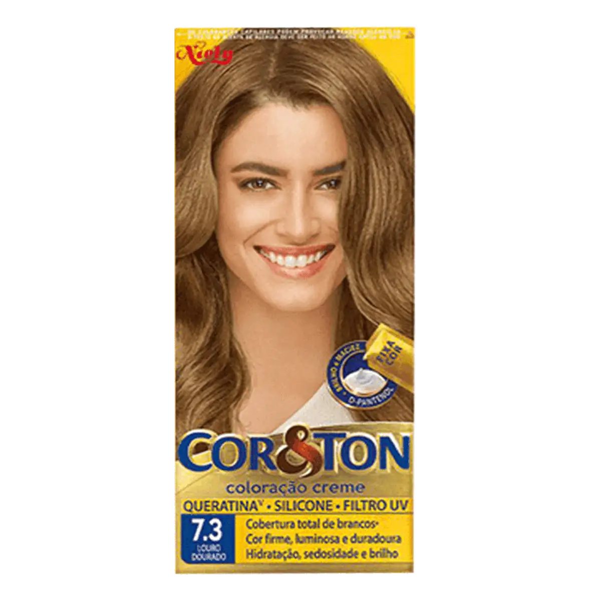 Tint Cor Ton 7.3 Lour Dourado G608