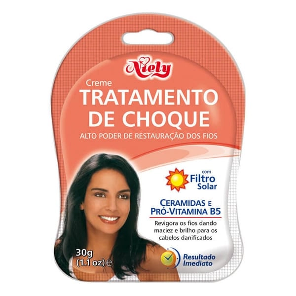 Sache Tratamento Niely Gold 30g Ceramidas E Vitamina B5 Unit