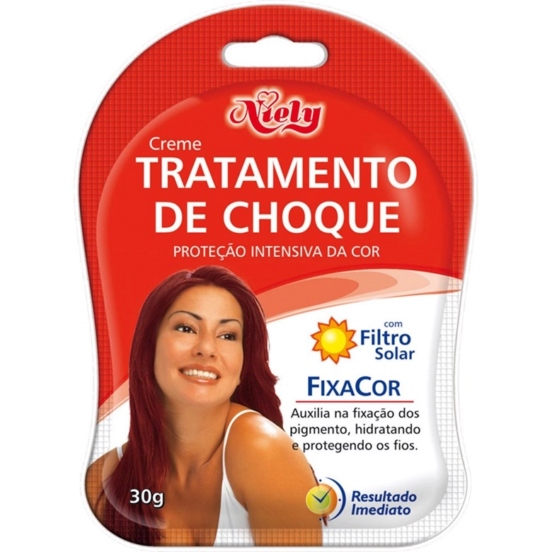 Sache Tratamento Niely Gold 30g Fixa Cor Unit