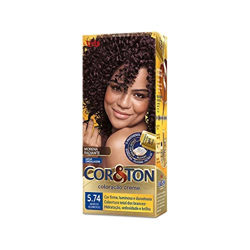 Tintura Permanente Corton 5.74 Marrom Acobreado Unit