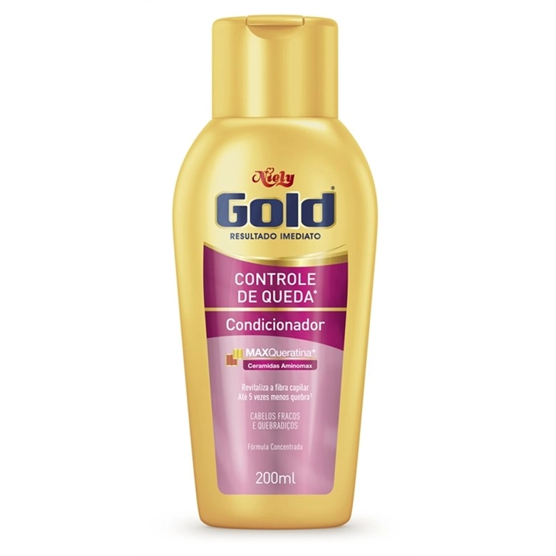 Condicionador Uso Diário Niely Gold 200ml Ceramidas Unit