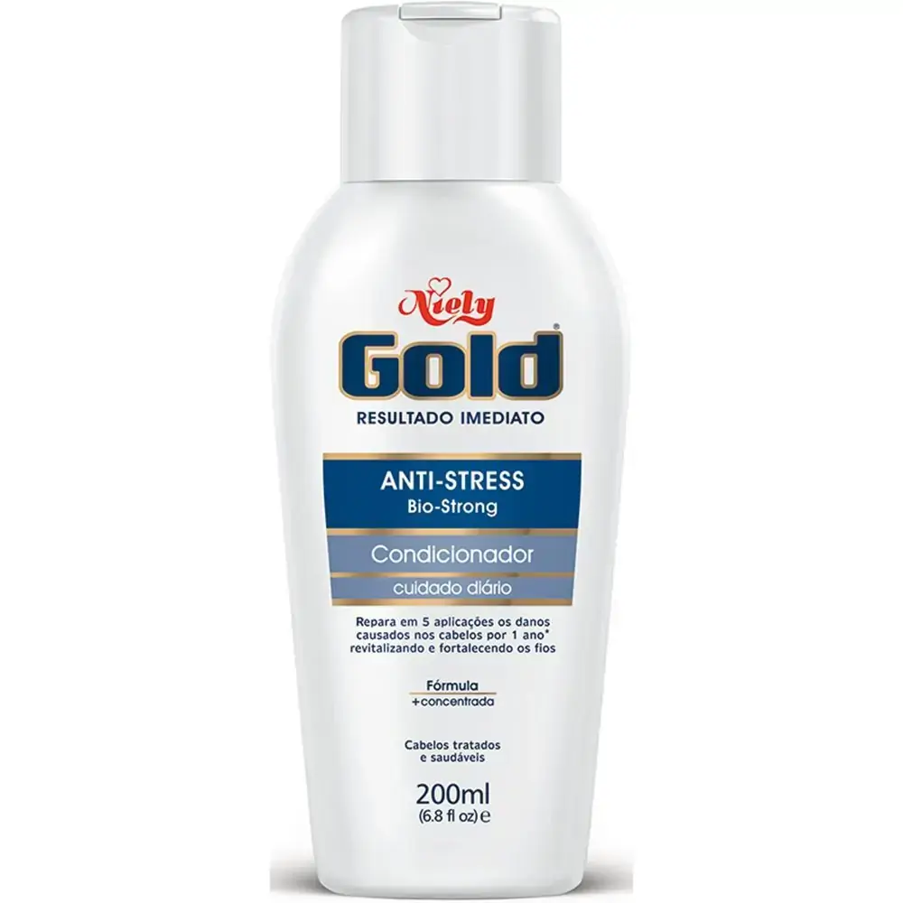 Condicionador Nyele Antistress | Condicionadoricionador Niely Gold Anti Stress