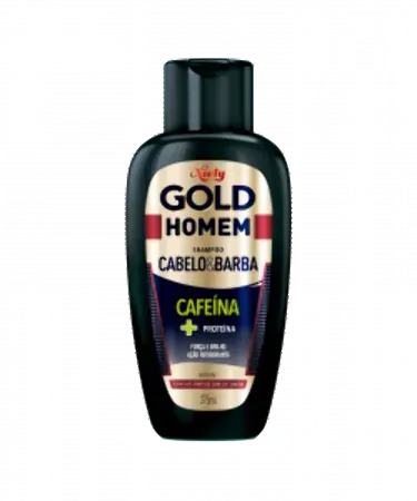 Shampoo Niely Gold For Men Frasco 300ml