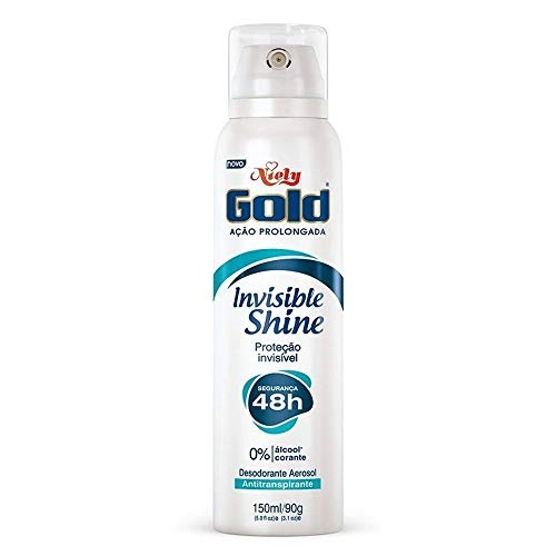 Desodorante Niely Gold Aerosol Invisible Shine