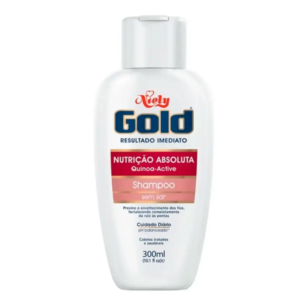Shampoo Niely Gold Nutrição Absoluta