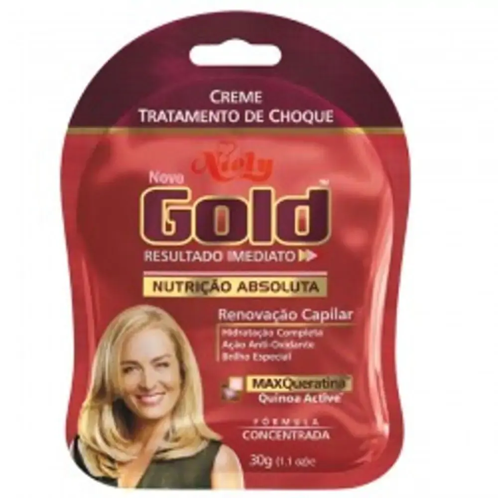 Creme Trat Choque Niely Gold