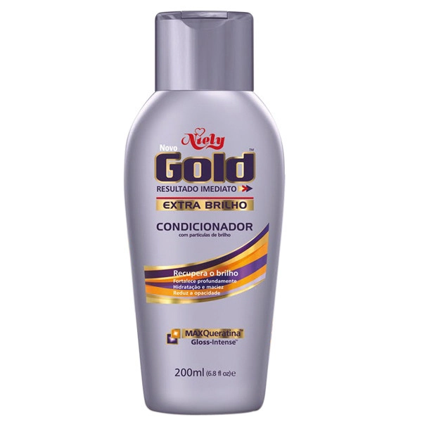 Condicionador Niely Gold Extra Brilho