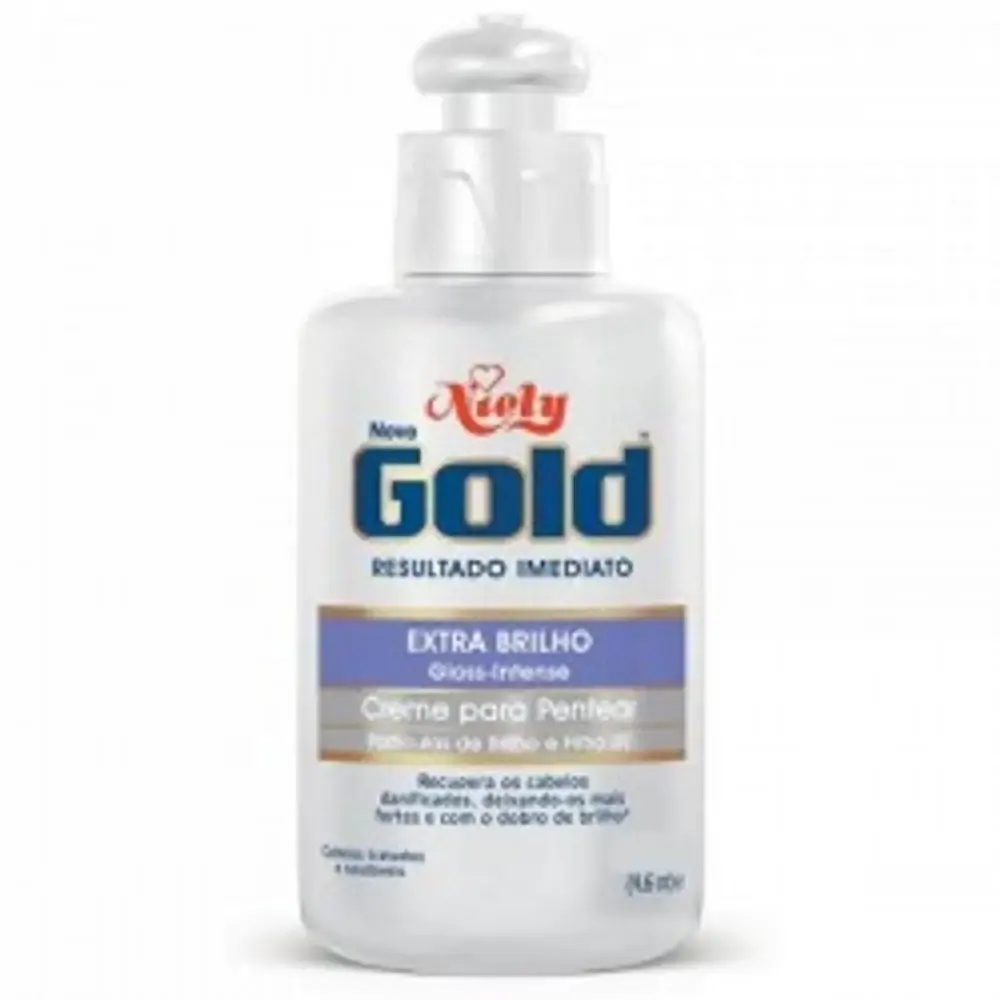 Creme Para Pentear Niely Gold Extra Brilho