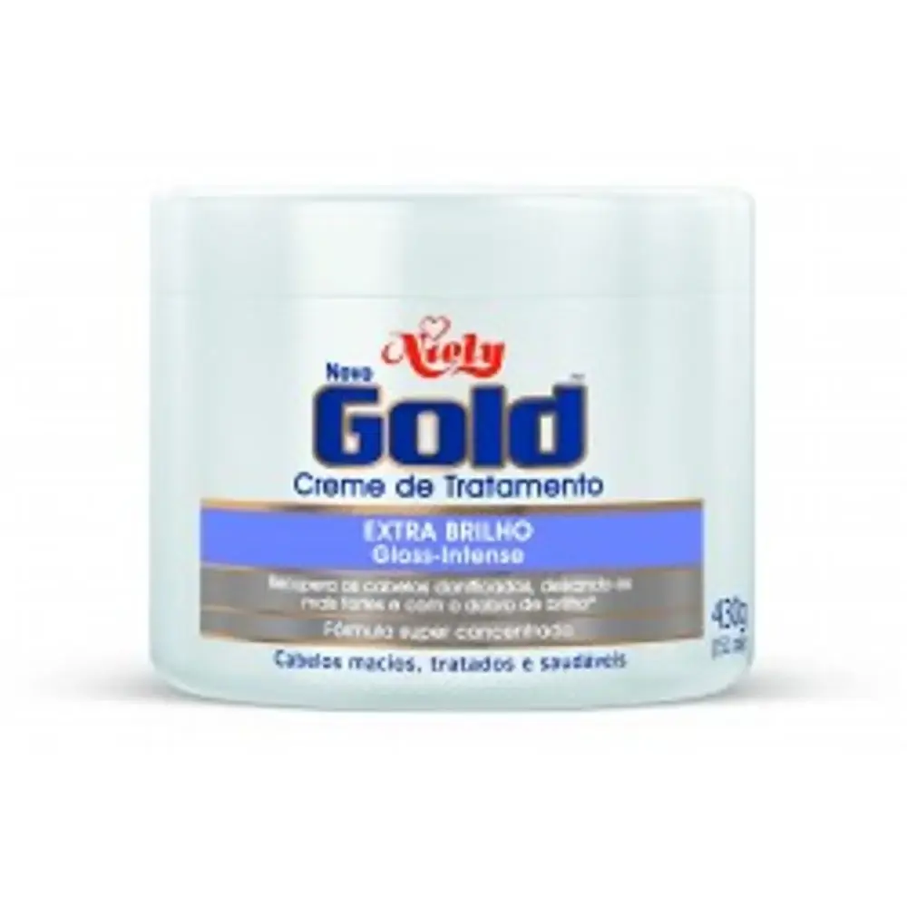 Creme De Tratamento Extra Brilho Ni Gold