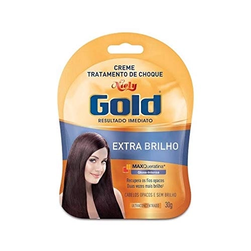 Sache Tratamento Niely Gold 30g Extra Brilho Unit