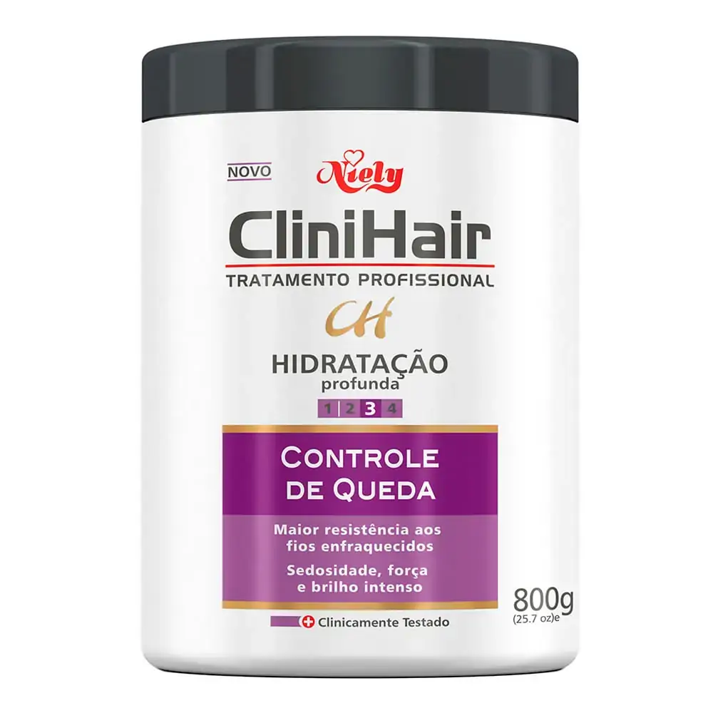 Creme Trat Clinihair Cont Queda Hid Prof