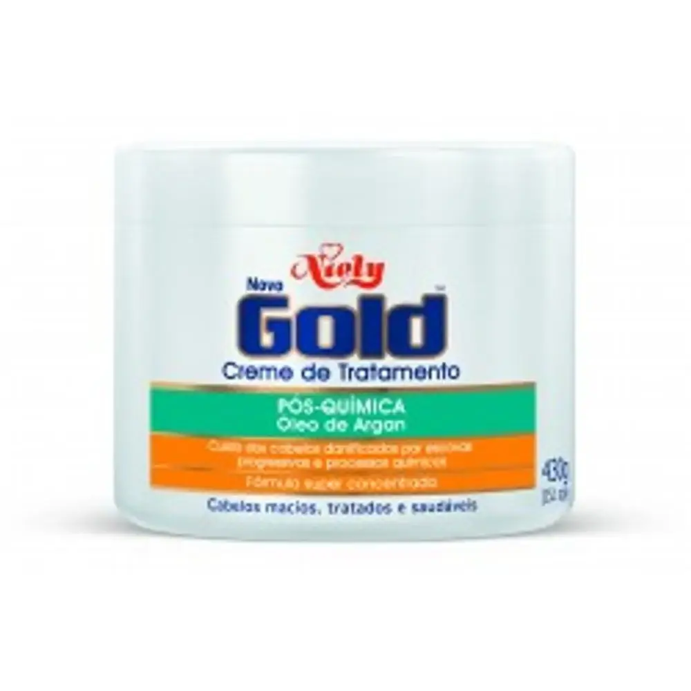 Máscara Hidratante Niely Gold Pós Química