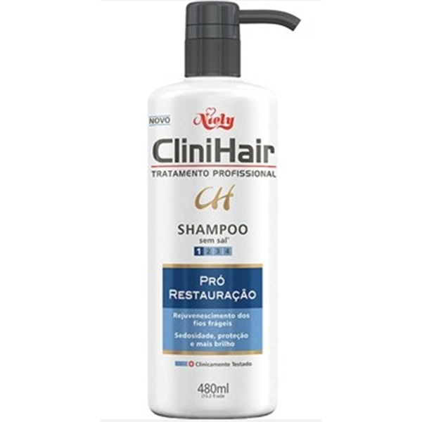 Shampoo Niely Clinihair Pró Restauração