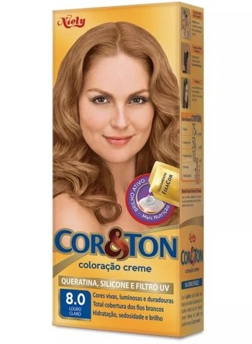 Tinta Cor Ton Ind 125g 8.0 Louro Claro Niely