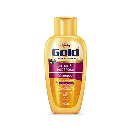 Shampoo Niely Gold Nutrição Poderosa Frasco 300ml