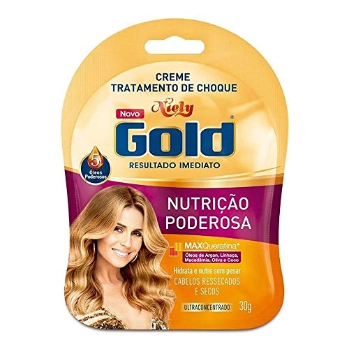Sache Tratamento Niely Gold 30g Nutrição Absoluta Unit
