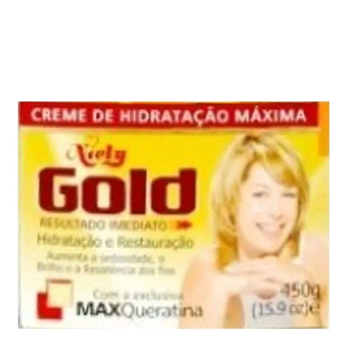 Creme Para Tratamento Niely Gold Queratina Reparação 430 g
