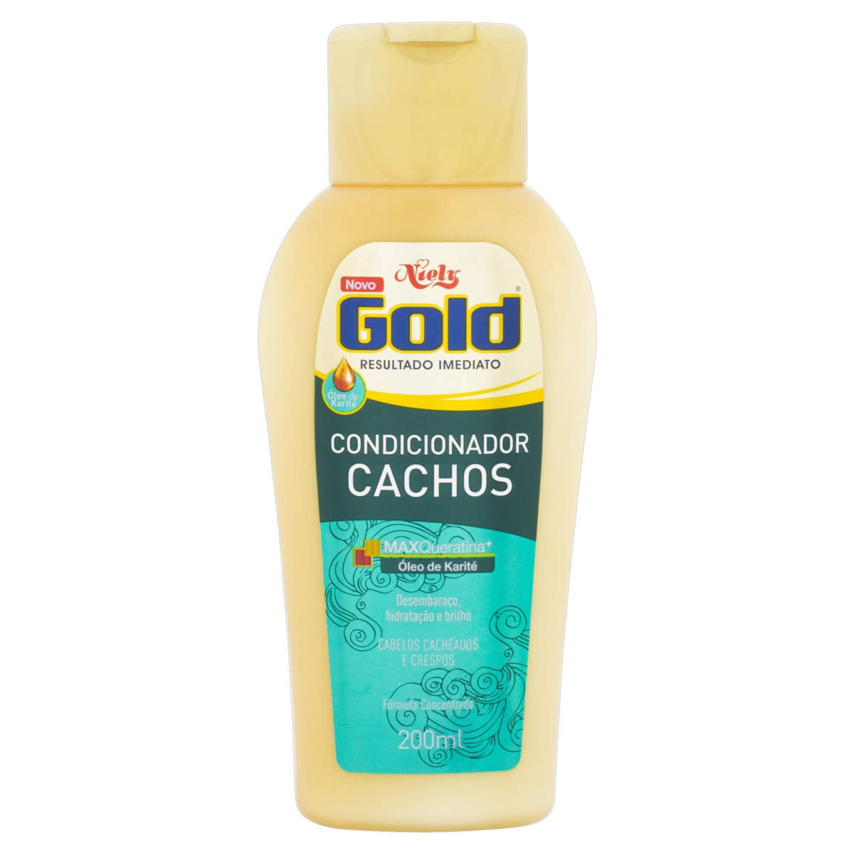 Condicionador Niely Gold Cachos Frasco 200ml