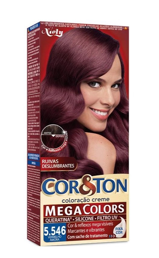 Mini Kit COR E TON 5.546 Vermelho Amora