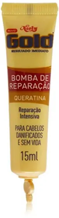 Kit Ampolas Niely Gold 3 Bomba Queratina