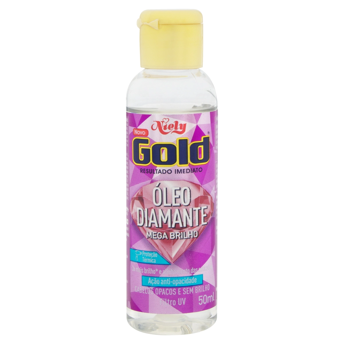 óleo Mega Brilho Niely Gold Frasco 50ml